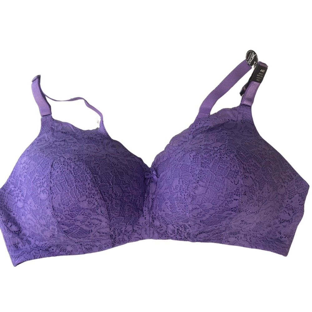 Torrid Purple Full Coverage Bra with Molded Cups